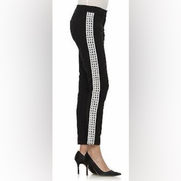 Joe's Jeans Skinny Ankle Diamond Tux Jeans Pants Black & White - Picture 1 of 4